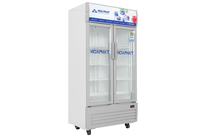 Tủ mát trưng bày Hòa Phát 526 lít HSR D6526